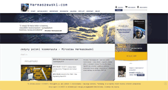 Desktop Screenshot of hermaszewski.com